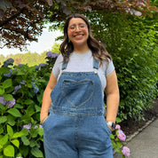 29" Inseam Overall Jeans - Medium Wash *Clearance Sale*