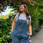 29" Inseam Overall Jeans - Medium Wash *Clearance Sale*