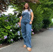29" Inseam Overall Jeans - Medium Wash *Clearance Sale*