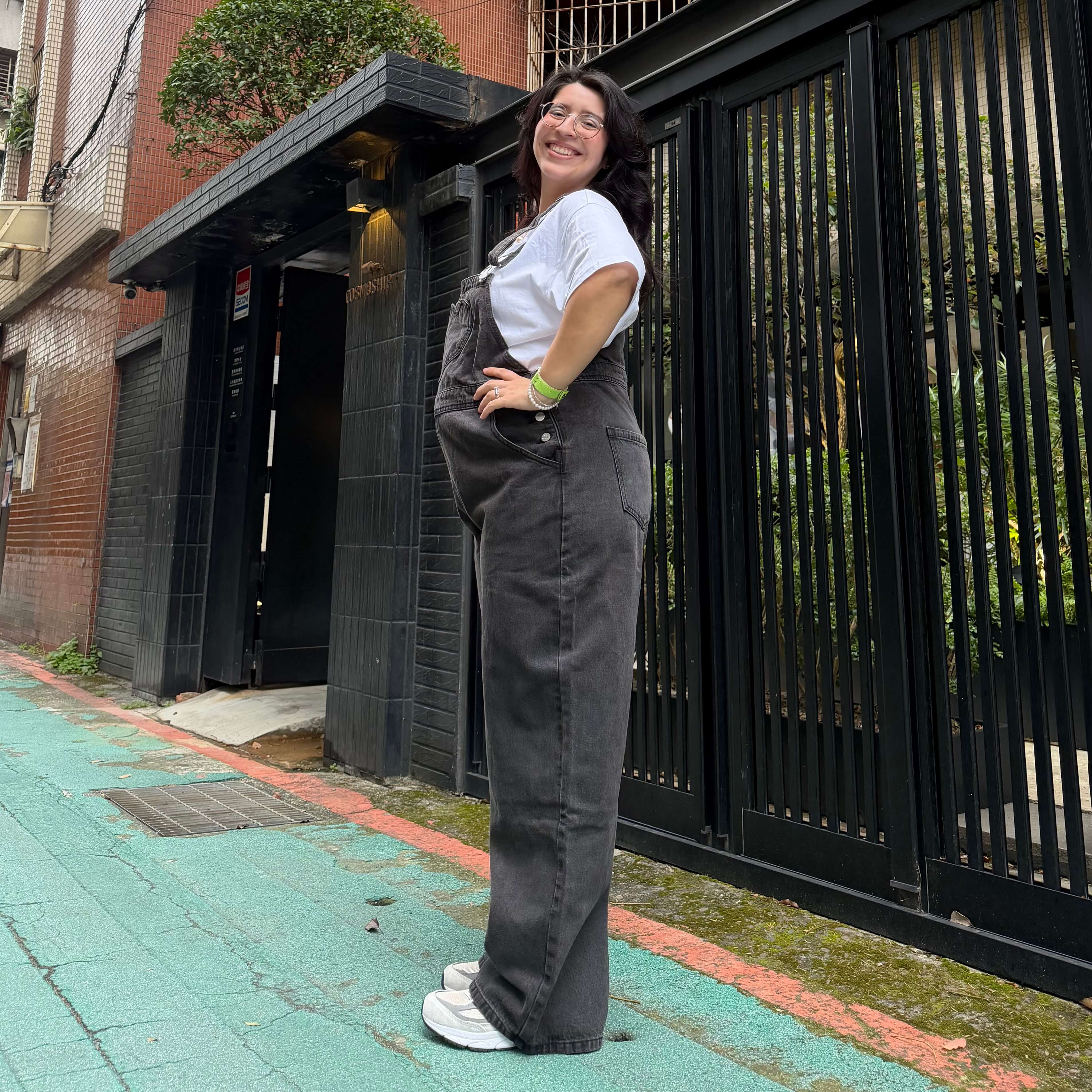 29" Inseam Overall Jeans - Dark Gray *Clearance Sale*