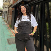 29" Inseam Overall Jeans - Dark Gray *Clearance Sale*