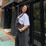 29" Inseam Overall Jeans - Dark Gray *Clearance Sale*