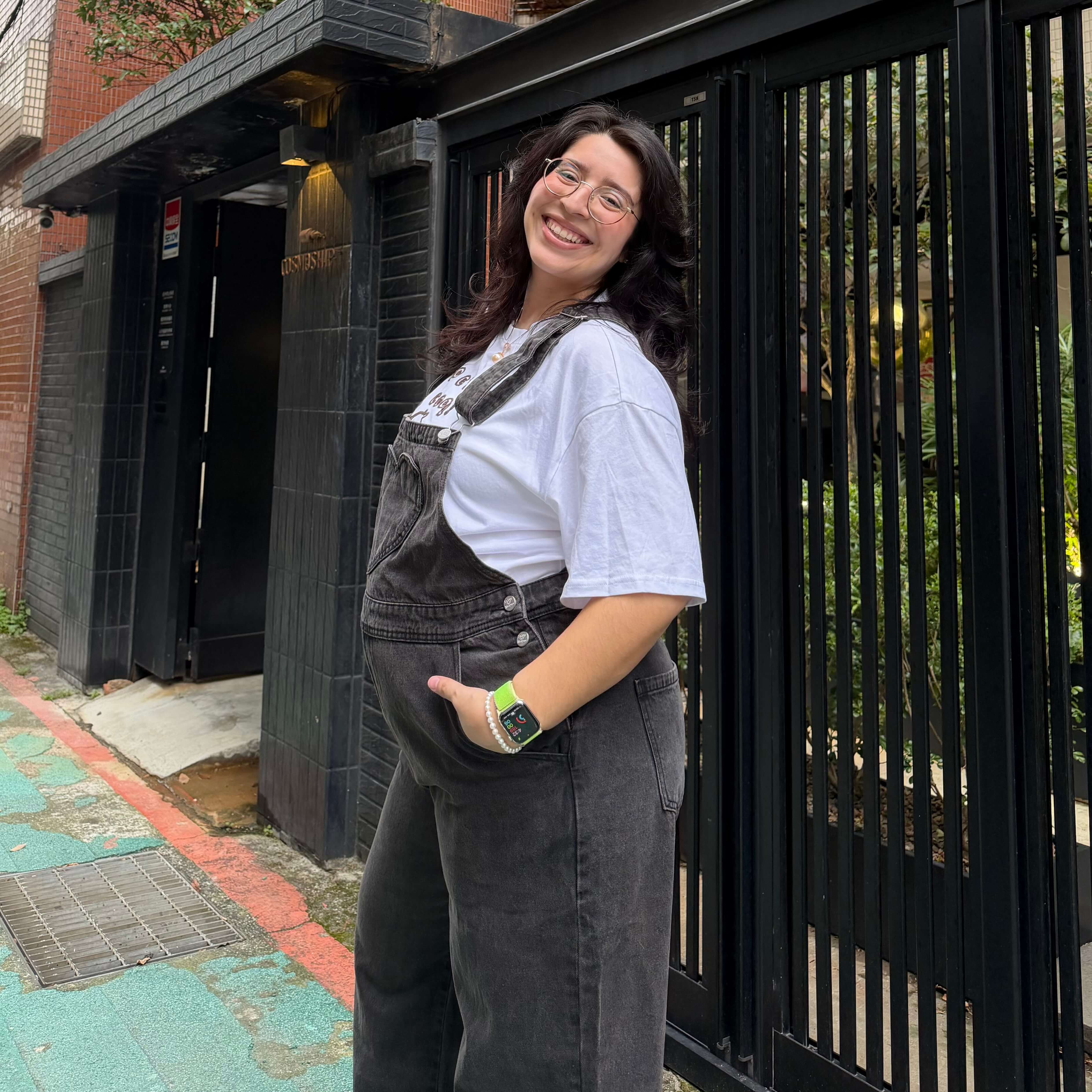 29" Inseam Overall Jeans - Dark Gray *Clearance Sale*