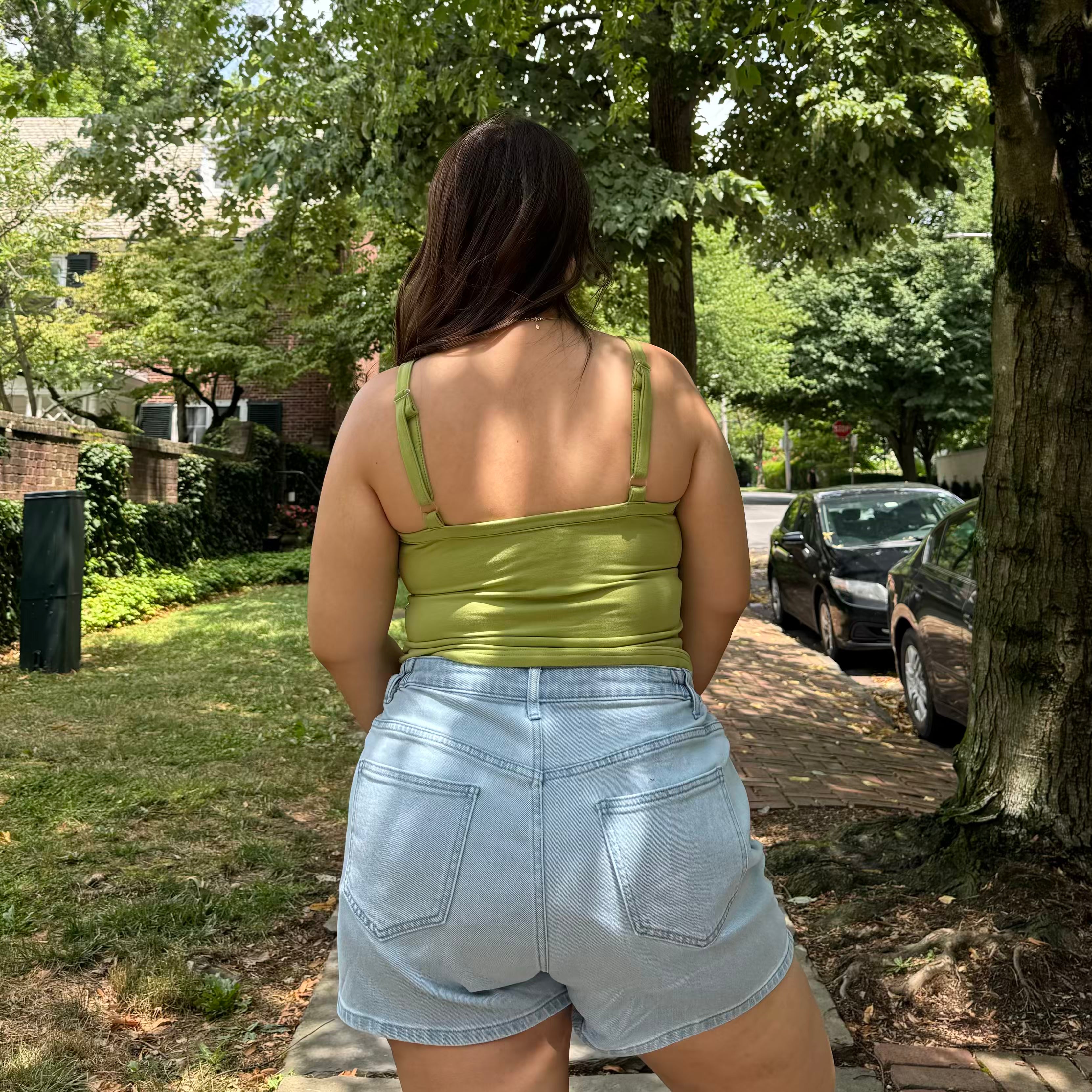 Strap Tank Top - Matcha