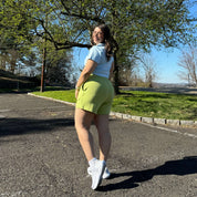 Uptown Girl Shorts - Matcha