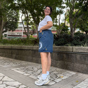 Celestial Denim Shorts - Medium Wash
