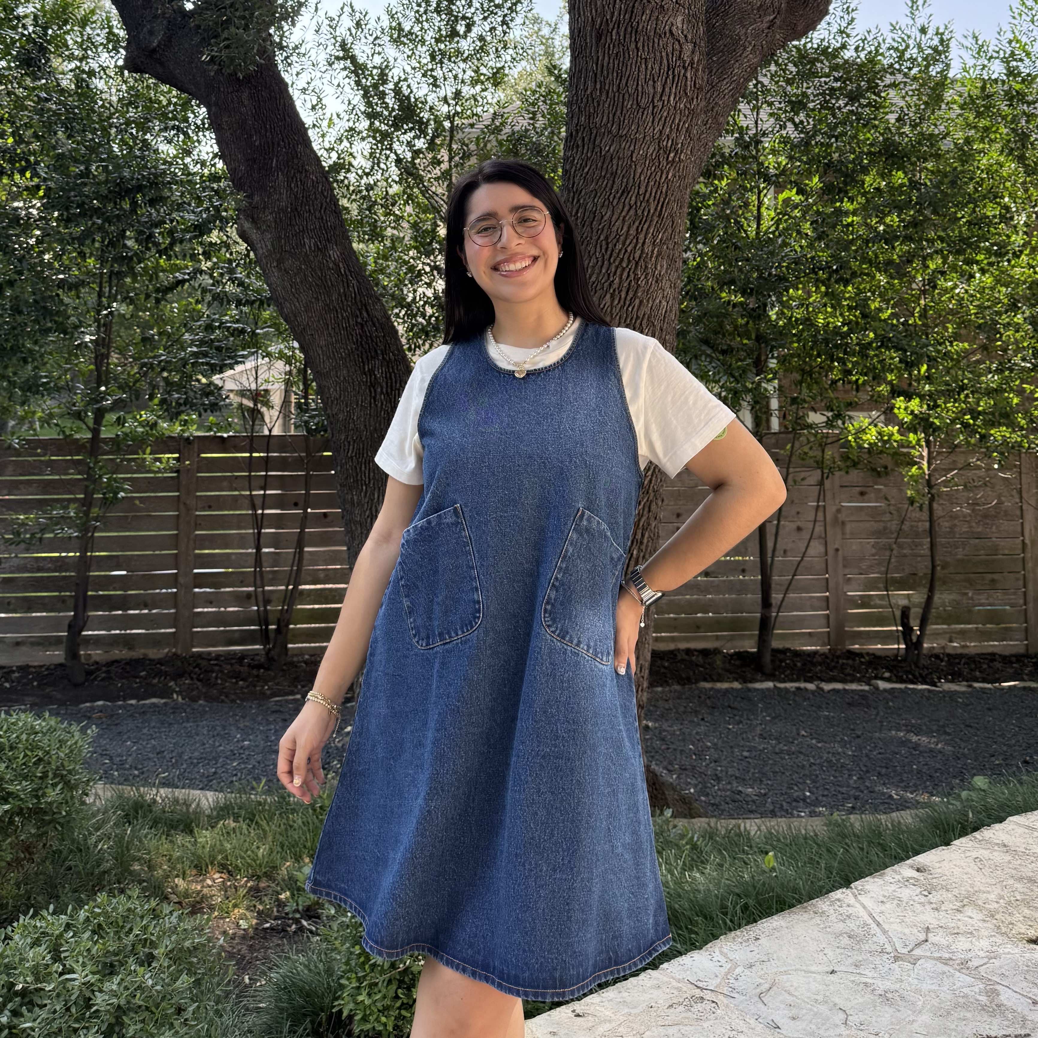 Denim Dress - Medium Wash *Clearance Sale*