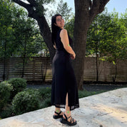 The Flora Dress - Black
